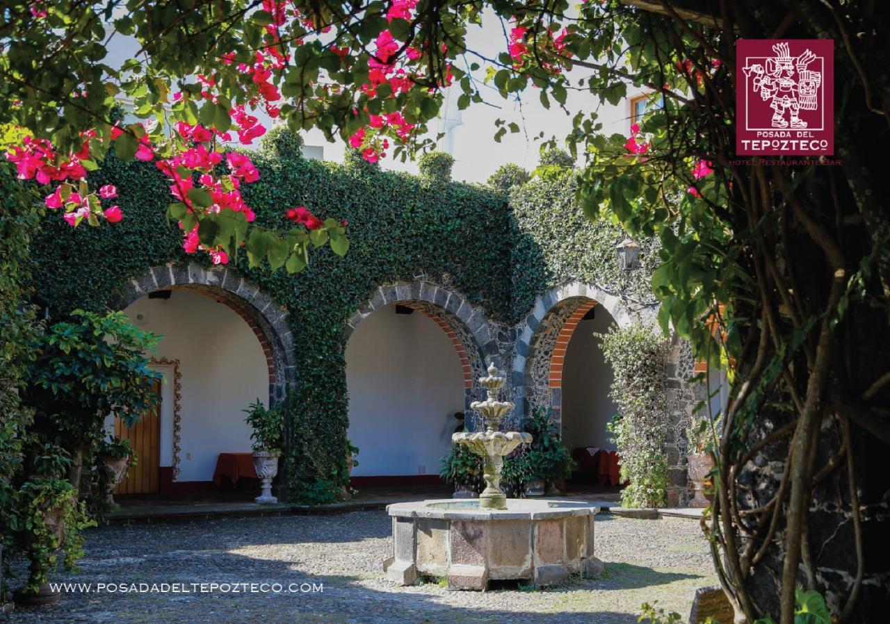 Posada Del Tepozteco - Hotel & Gallery Тепостлан Екстер'єр фото